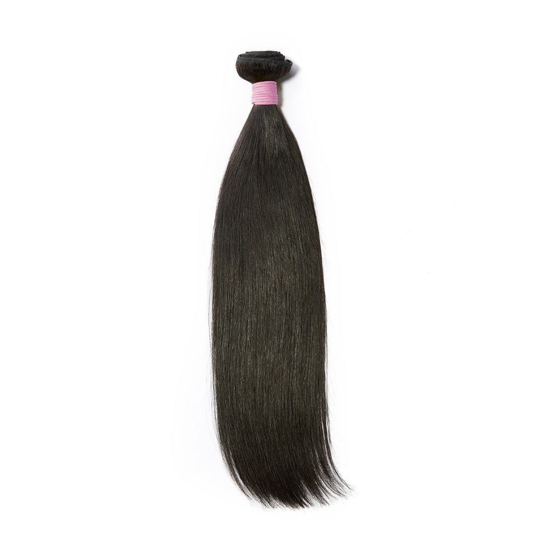 Virgin silky straight bundles