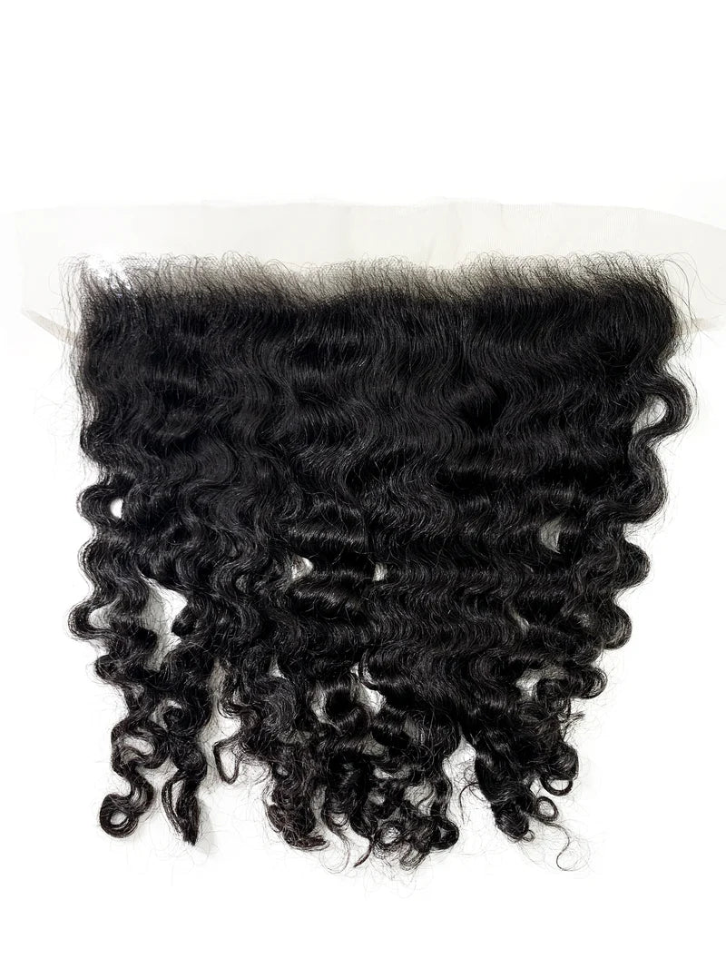 Burmese curly Frontal