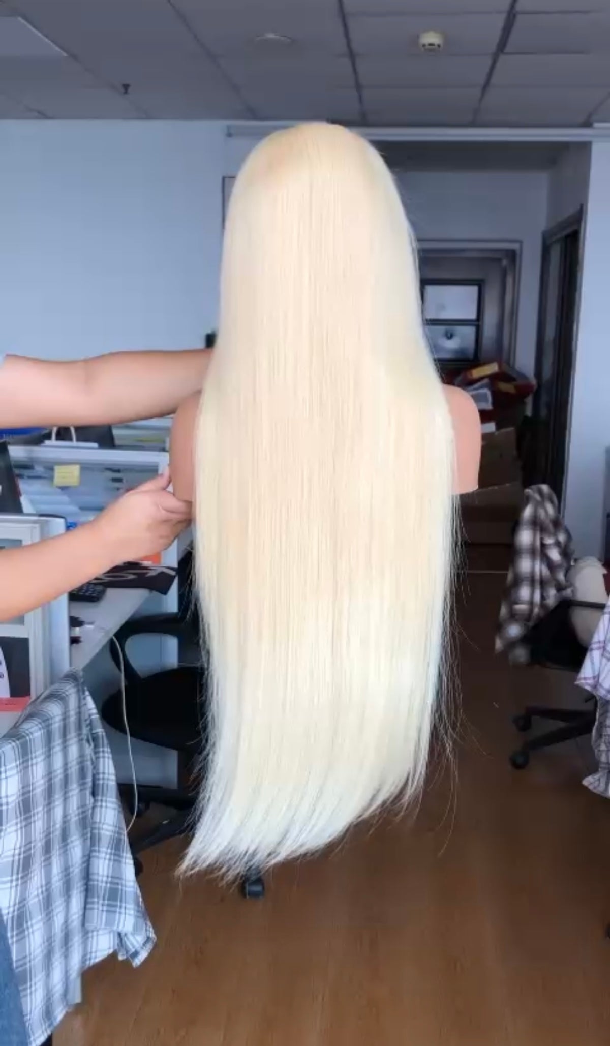 613 STRAIGHT FRONTAL WIG