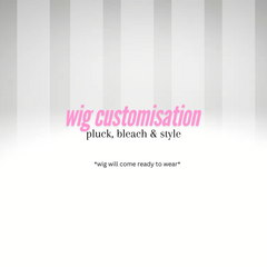 Wig customisation service